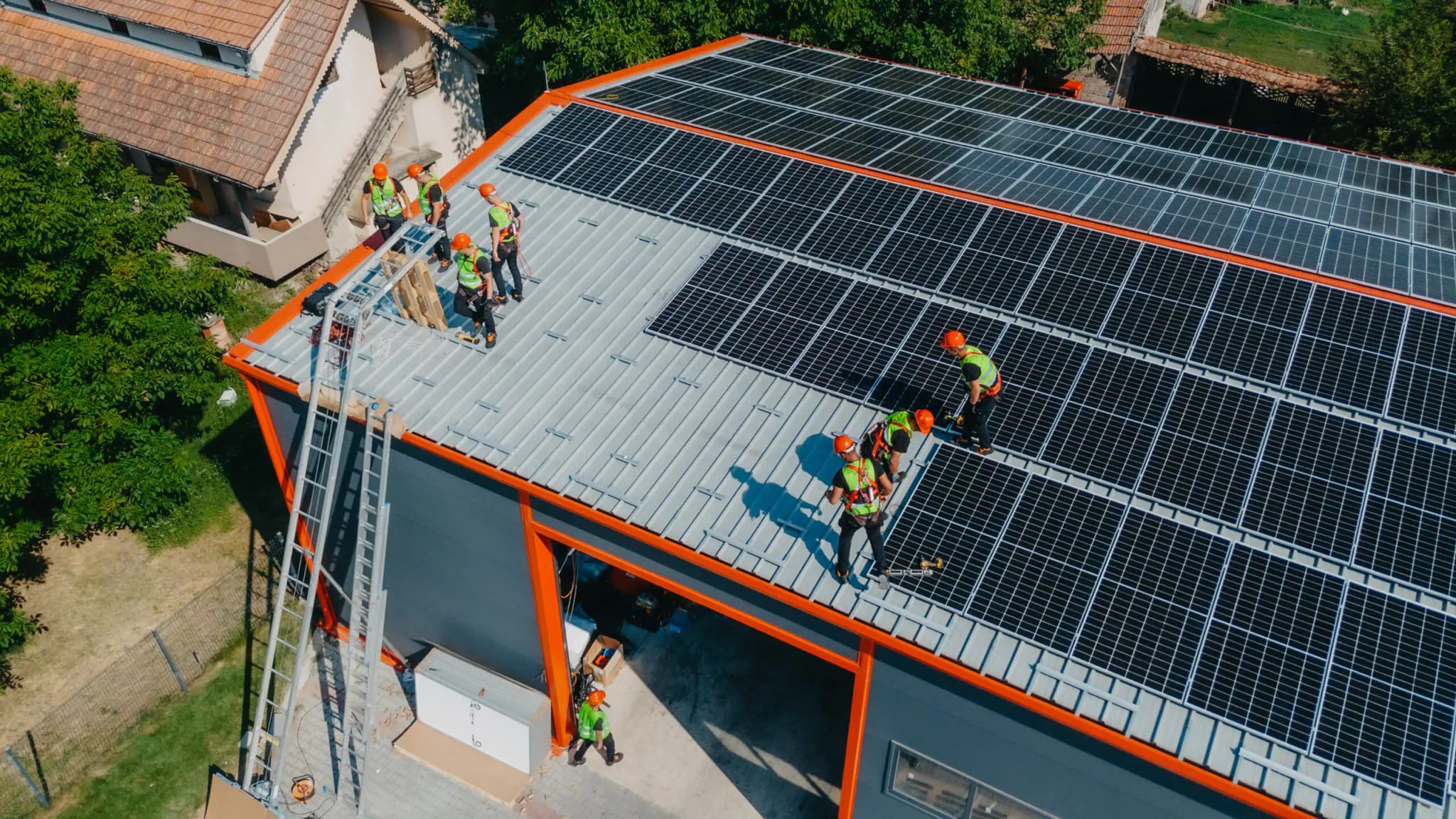 Solarna elektrana MySolar instalirana na krovu kuće u Srbiji